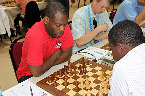 GM Pontus Carlsson (Sweden) vs. Adeyinka Adesina (Nigeria)