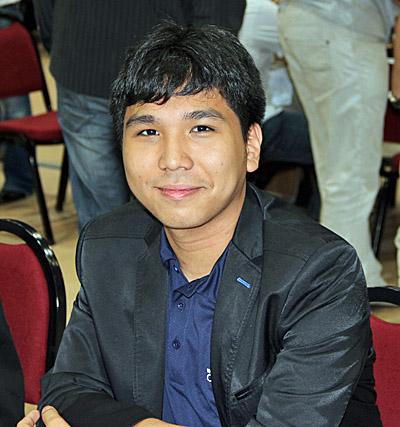 All the best GM Wesley So! Photo by Daaim Shabazz.