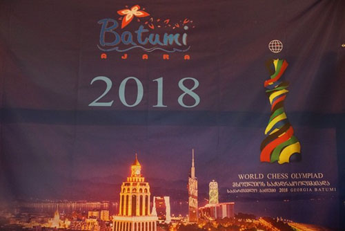 Batumi, Georgia putting in a bid for Olympiad2018. Photo by Paul Truong.