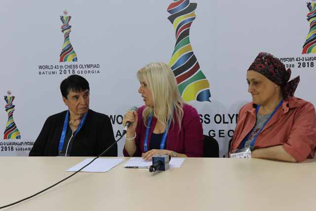 Philippine Blitz Chess Arena: 43rd Olympiad Batumi 2018 Women