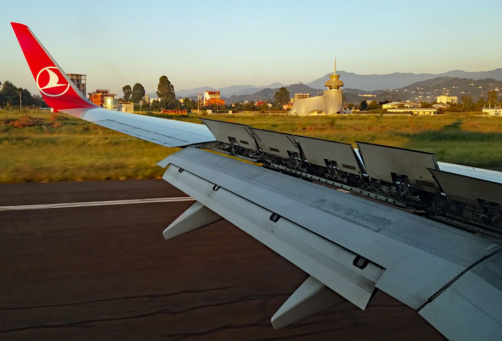 Landing in Batumi, Georgia