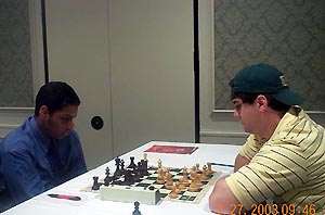 Two Young Lions: Kazim Gulamali vs. Richard Francisco. Copyright © 2003, Daaim Shabazz