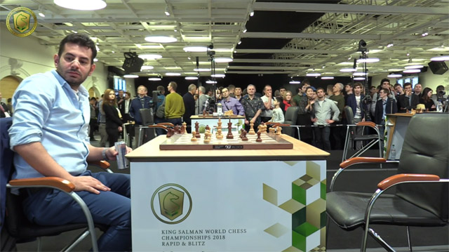 St. Petersburg, Russia - December 30, 2018: Grandmaster Hikaru