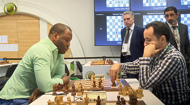 St. Petersburg, Russia - December 28, 2018: Grandmaster Alireza