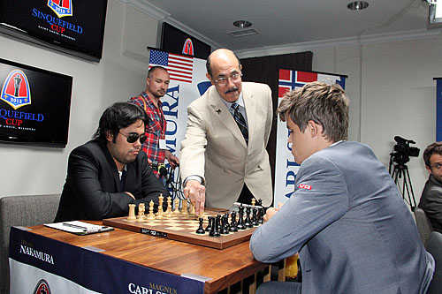 Nakamura Bests Aronian, Carlsen Tops Kamsky at Sinquefield Cup