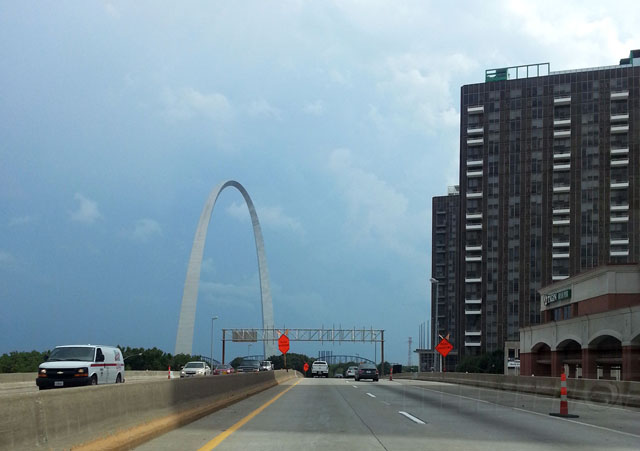 The famous Gateway Arch was opened in 1965 and remains as the most recognizable icon of St. Louis.