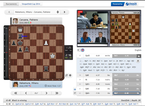 dannyrensch faced off with MVL in a game of giant bullet #chess