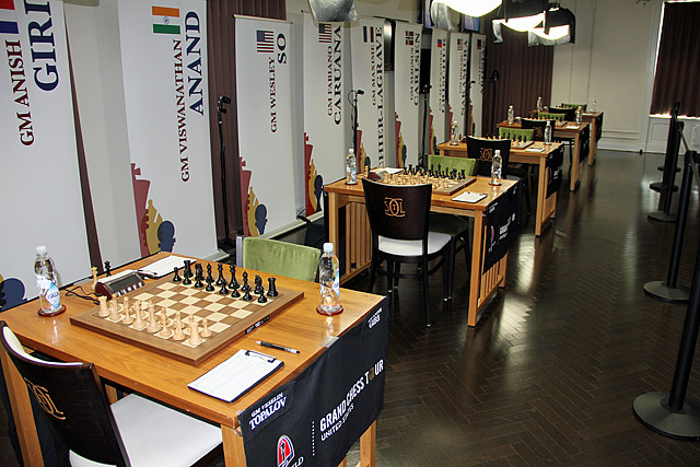 Battlefield for 2015 Sinquefield Cup. Photo by Daaim Shabazz.