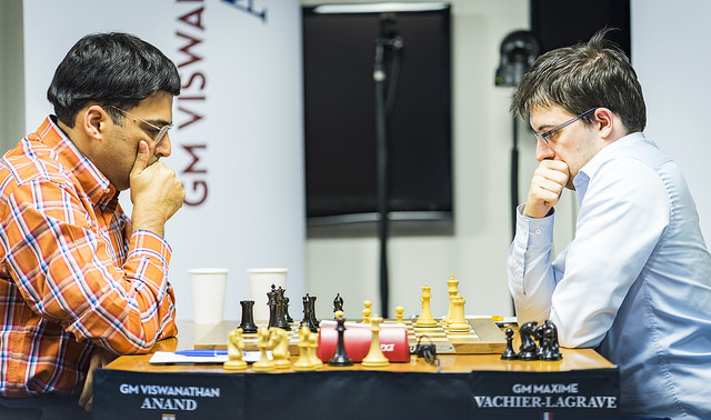 MVL vs. Viswanathan Anand in a slugfest