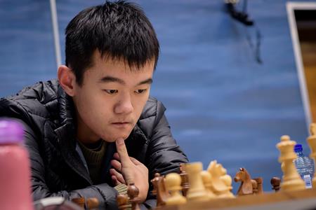 GM Ding Liren. Photo by Alina L'Ami.