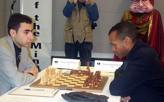 GM Varuzhan Akobian vs. FM Stephen Muhammad