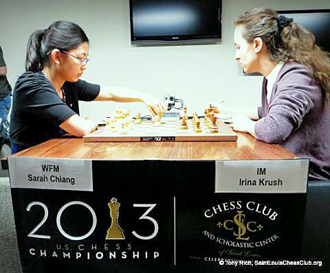 WFM Sarah Chiang vs. IM Irina Krush.