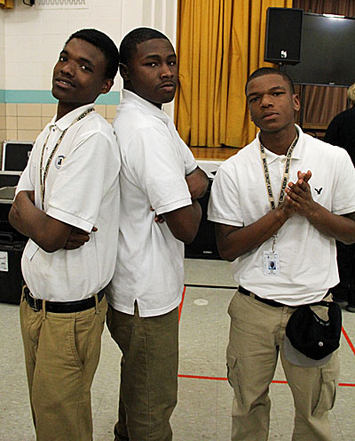 Marquis, James and Diego