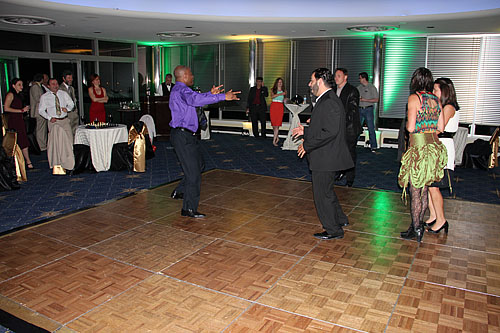GM Ashley cutting up the dance floor.