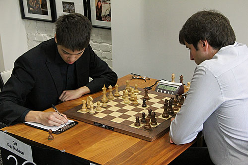 GM Ray Robson vs. GM Yury Shulman, 1-0.