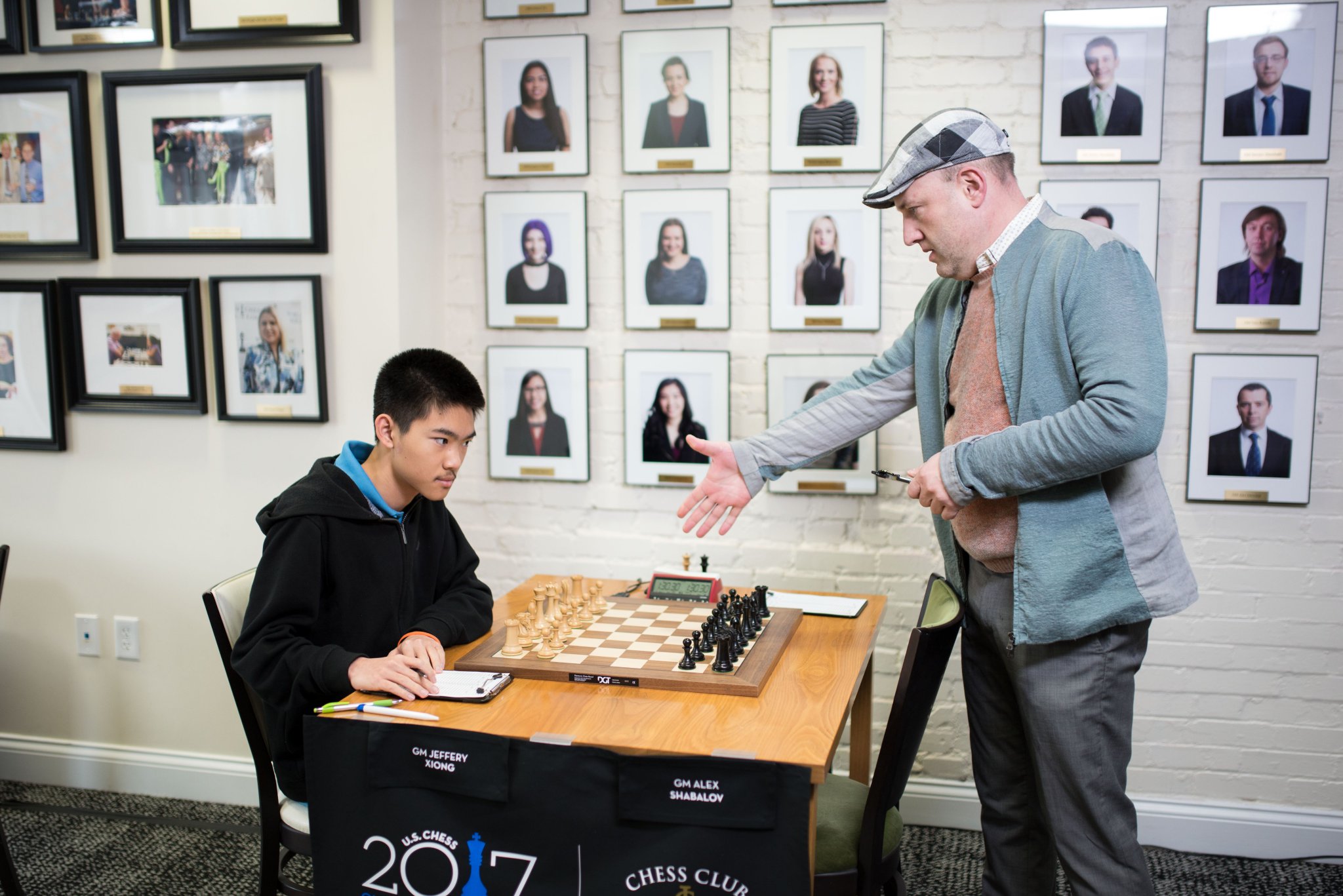 At the 2003 U.S. Championship, Alexander Shabalov made a bold prediction that Hikaru Nakamura was going to be a future champion. Photo by CCSCSL