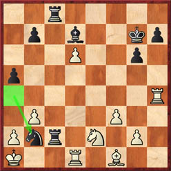 Anand-Gelfand (game 3 after 26...Nb2)