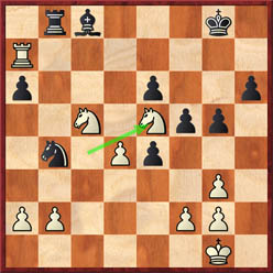 Gelfand-Anand (game 7 after 31.Ne5)