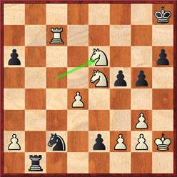 Gelfand-Anand (game 7 after 38.Nxe6)