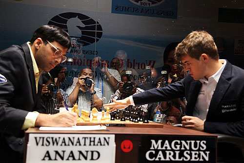 Gary Kasparov on Carlsen's Chess Magic for the Time List of 100 Most  Influential People in the World ~ World Chess Championship 2013 Viswanathan  Anand vs Magnus Carlsen at Chennai Hyatt Regency