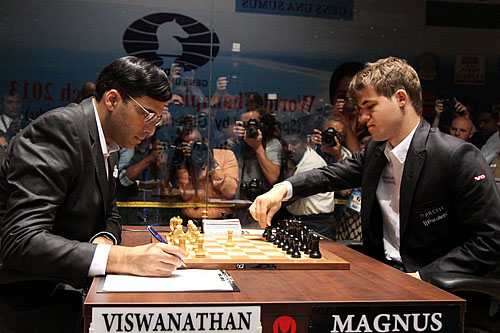 Carlsen vs. Anand World Chess Championship 2013