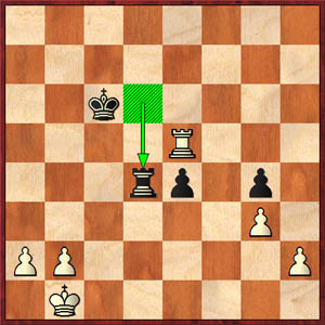 Kosteniuk-Hou, 2008 World's Women Championship, Game 2 (43...Rd4)