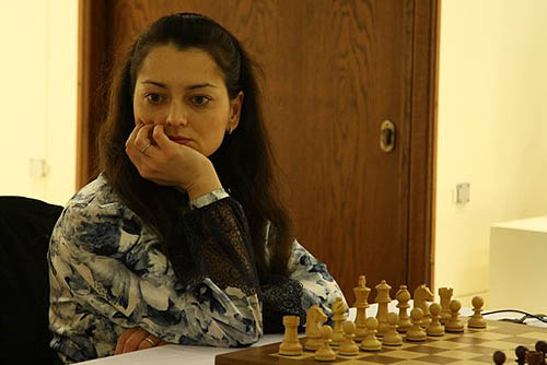 GM Alexandra Kosteniuk ready to defend title. Photo by wwcxc2010.tsf.org.tr.