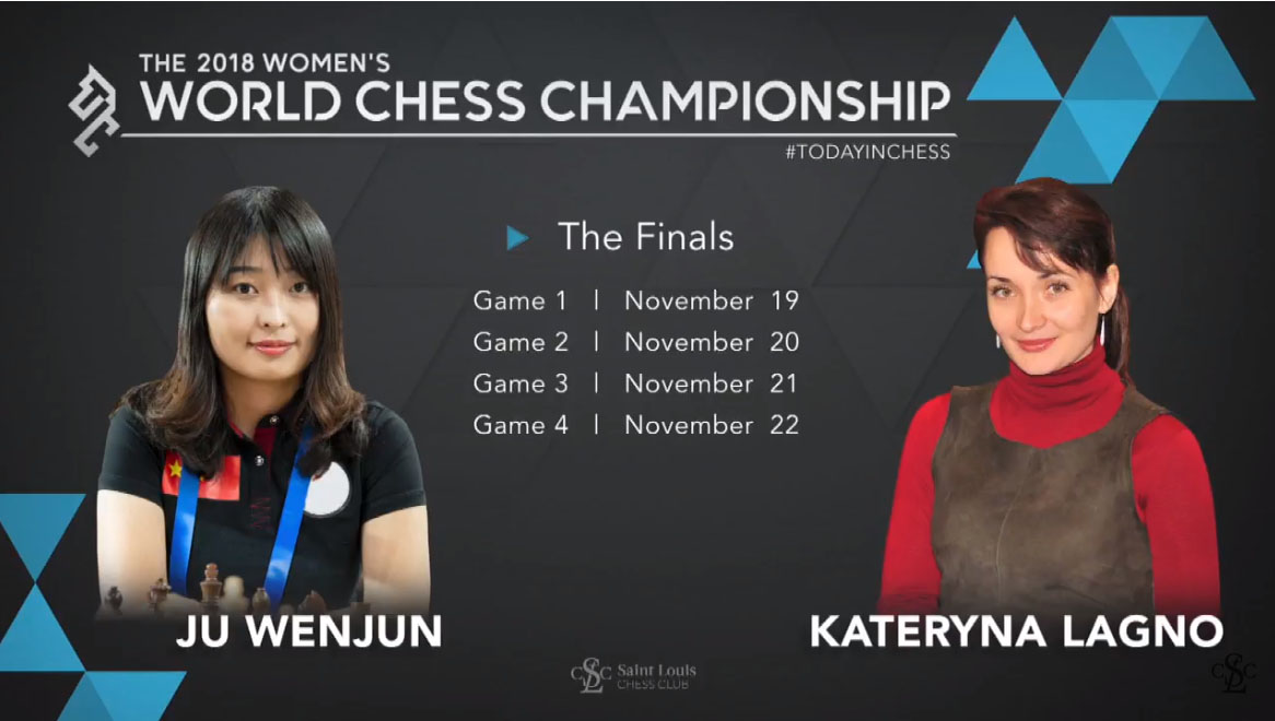 ZAWADZKA vs ABDUMALIK – FIDE WOMENS WORLD CHESS CHAMPIONSHIP 2018 ROUND 3