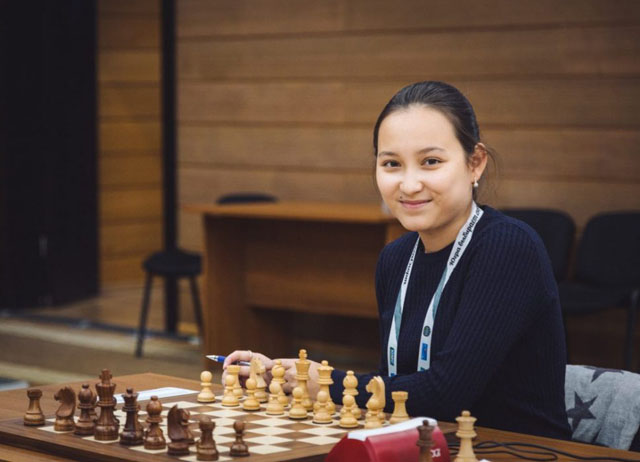 Chess Player Zhu Jiner has a bright future on the road of chasing