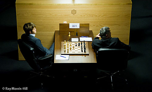 You absolute horrible person! Peter Svidler plays Magnus Carlsen