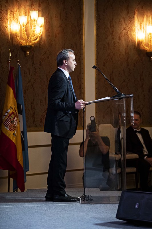 Arkady Dvorkovich at Opening Ceremonies. Photo by FIDE/Stev Bonhage