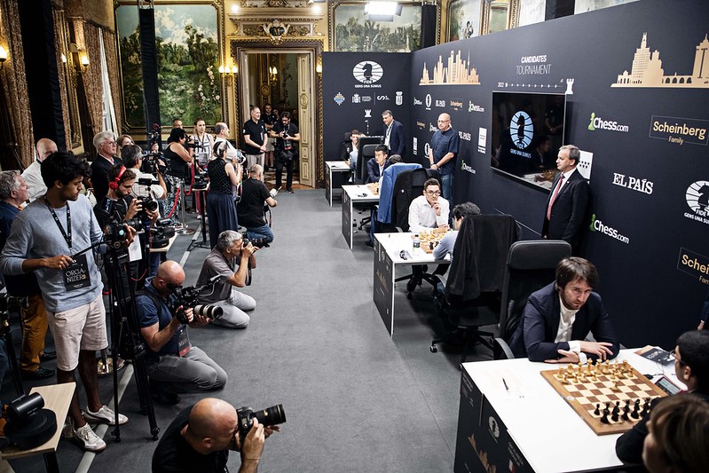 FIDE Candidates 2022, Round 1