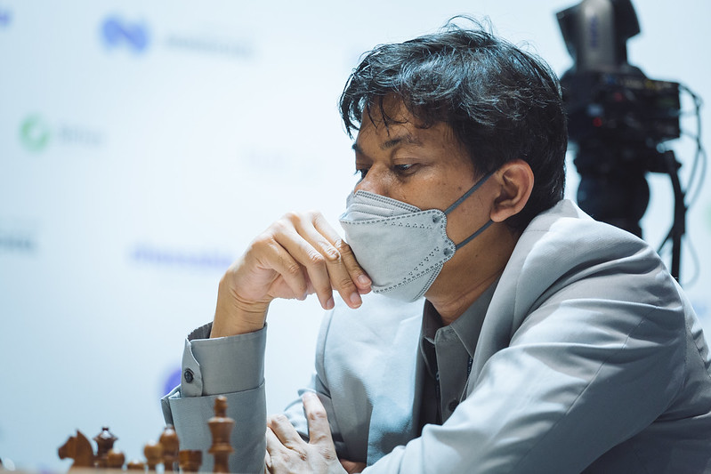 FIDE Women's Grand Prix: Harika held to draw by Abdumalik in round 7