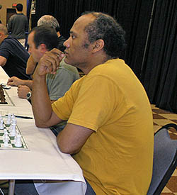 IM Emory Tate at the 2007 World Open. Photo by Daaim Shabazz.