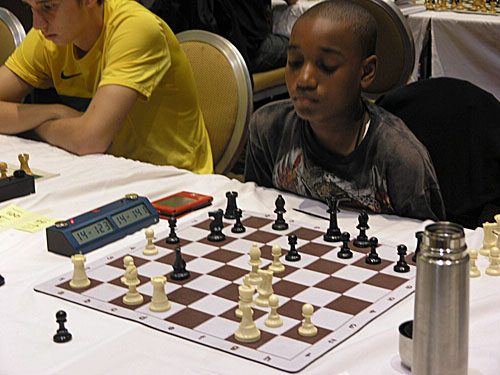 Candidate Master James Black, Jr. Photo by Daaim Shabazz.