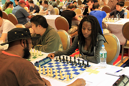Darrian Robinson at the 2012 World Open in Philadelphia. Photo by Daaim Shabazz.