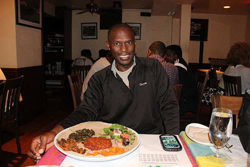 Nothing better than a great meal after chess. You have to feed the body too! Photo by Daaim Shabazz.