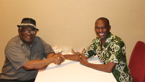 Walter Harris with Daaim Shabazz