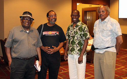 National Master Walter Harris, Dr. Kimani Stancil, Shabazz, National Master Frank Street