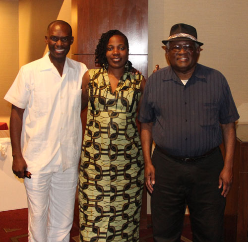 Daaim Shabazz, Adia Onyango, Walter Harris