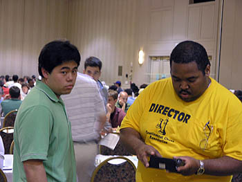 Boyd Reed, Tournament Director. Photo by Daaim Shabazz.