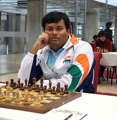 GM Surya Ganguly, Gold Medallist, board #3